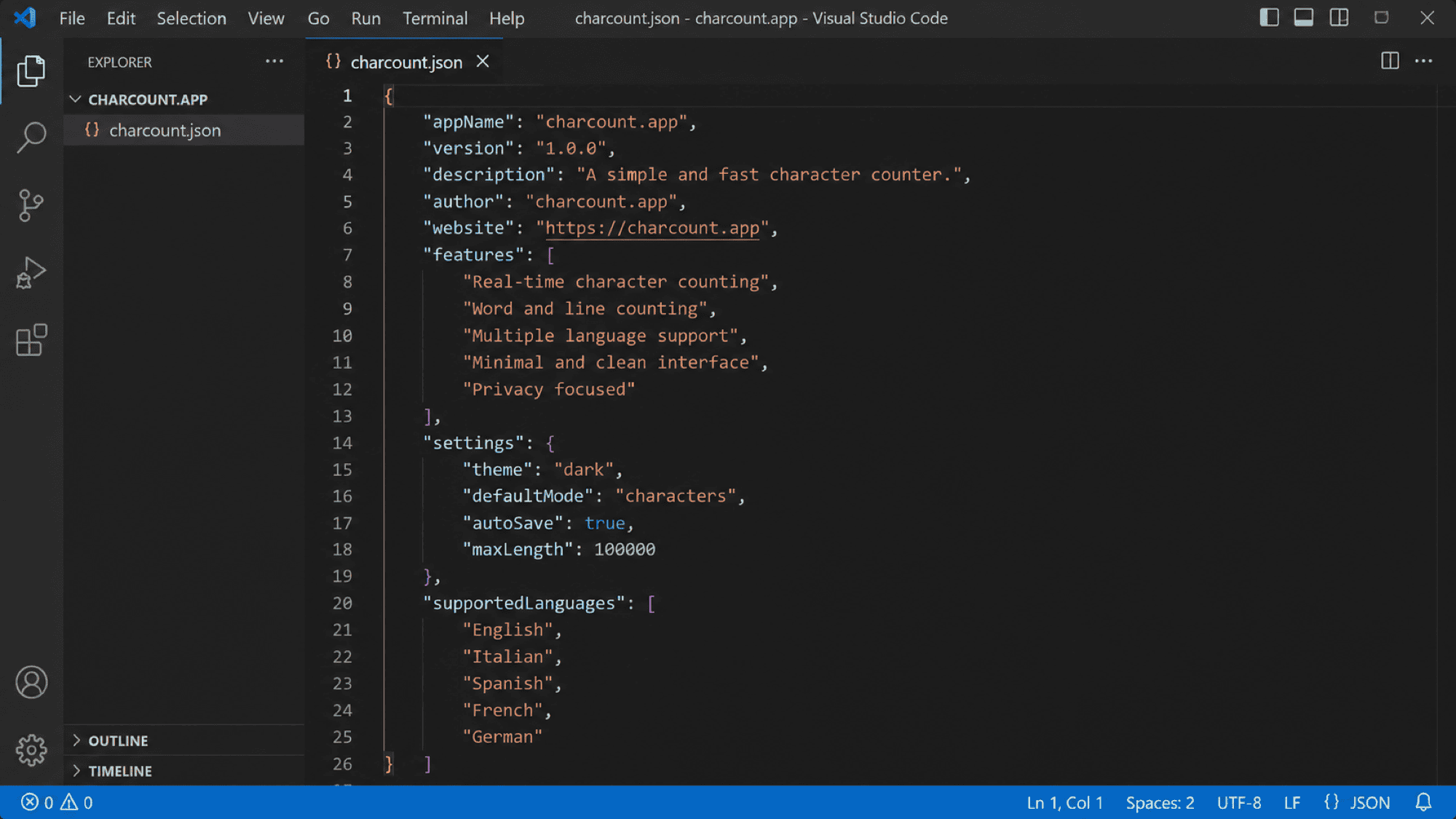Ilustración del flujo de formatear y validar JSON online en CharCount